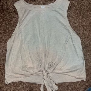 Lulu lemon cropped tank top